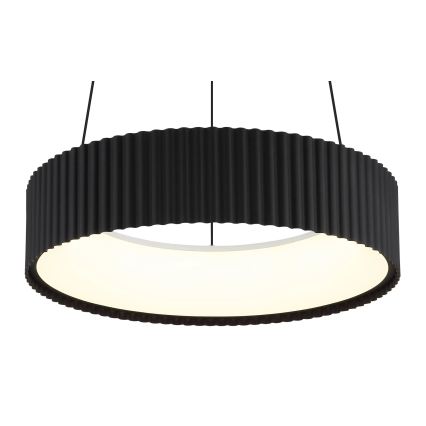 Globo - Suspension LED sur câble, 45 W, 230 V, 2700/4000/6000 K, Ø 46 cm, noire
