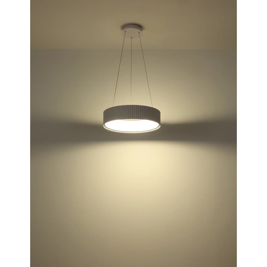 Globo - Suspension LED sur câble, 45W/230V, 2700/4000/6000K, Ø 46 cm, blanche