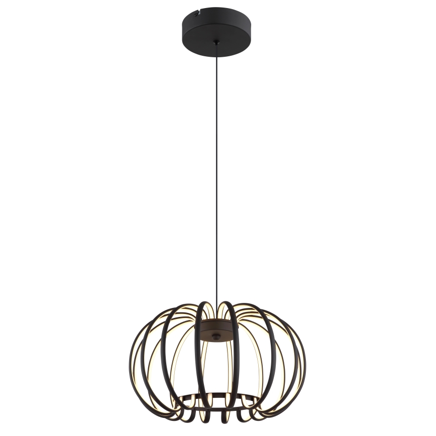 Globo - dimbare LED-hanglamp met kabel LED/40W/230V 3000K zwart