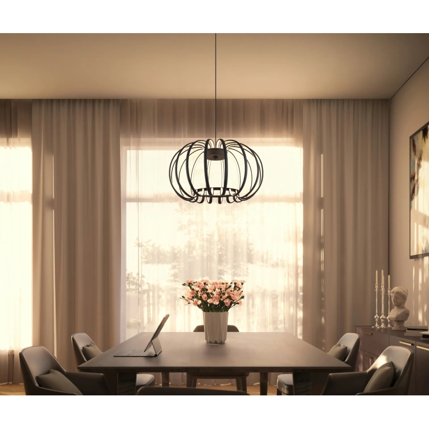 Globo - Lustre LED dimmable sur câble LED/40W/230V 3000K noir