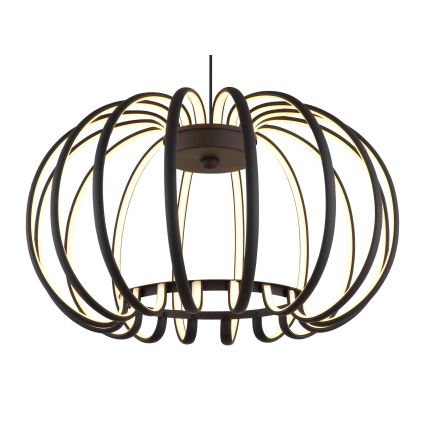 Globo - Lustre LED dimmable sur câble LED/40W/230V 3000K noir