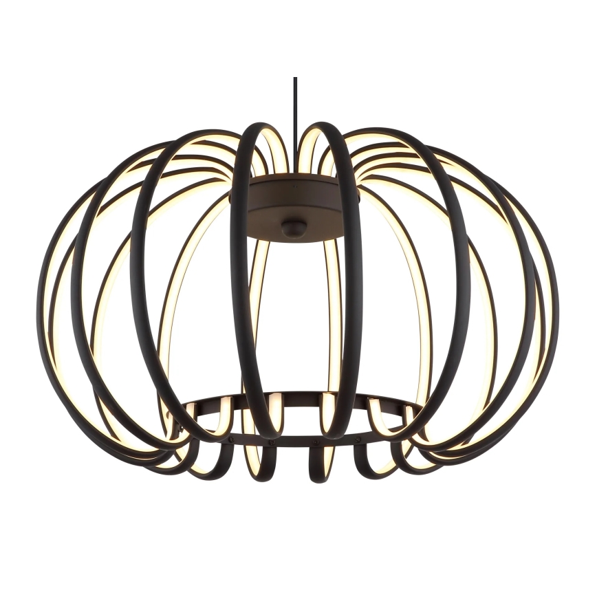 Globo - Lustre LED dimmable sur câble LED/40W/230V 3000K noir