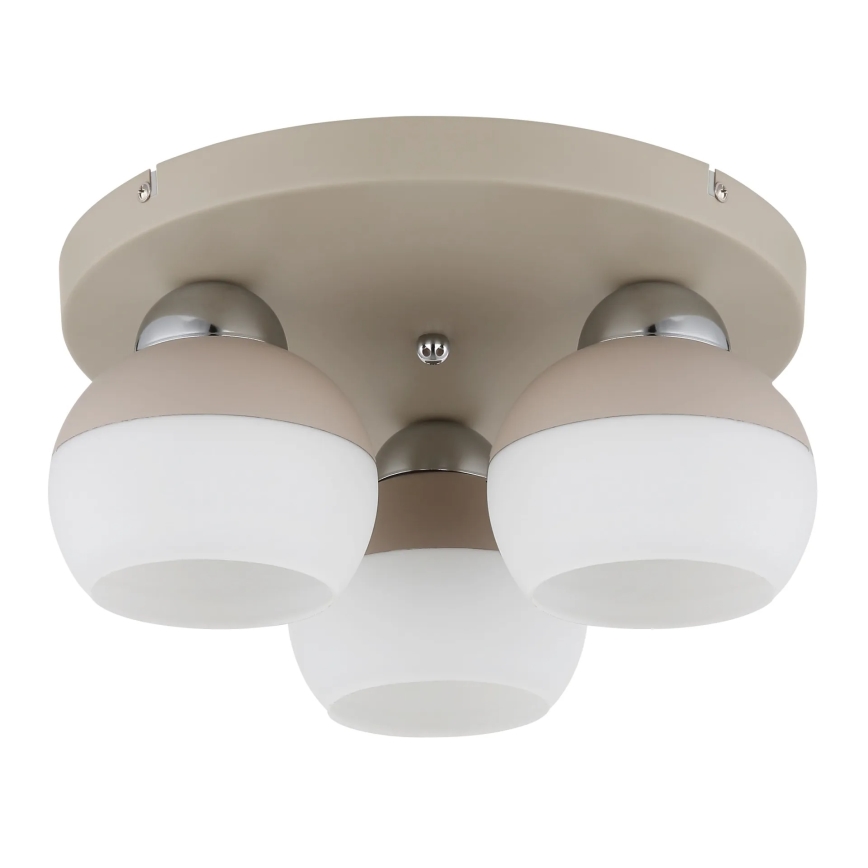 Globo - Plafondlamp 3x E27 (max. 60 W), 230 V, Ø 31,5 cm