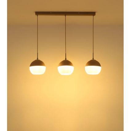 Globo - Hanglamp met snoer 3xE27/60W/230V