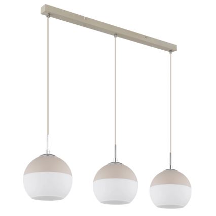 Globo - Hanglamp met snoer 3xE27/60W/230V