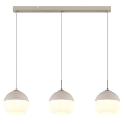 Globo - Hanglamp met snoer 3xE27/60W/230V