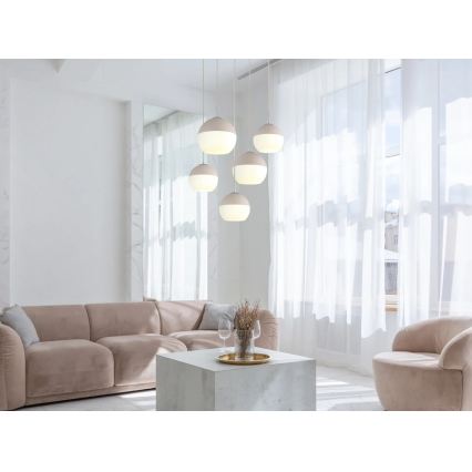 Globo - Lustre sur câble 5xE27/60W/230V