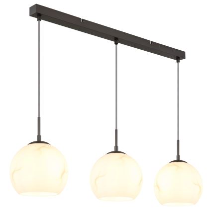Globo - Hanglamp met kabel 3xE27/60W/230V
