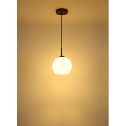 Globo - Suspension sur câble 1xE27/60W/230V Ø 20 cm