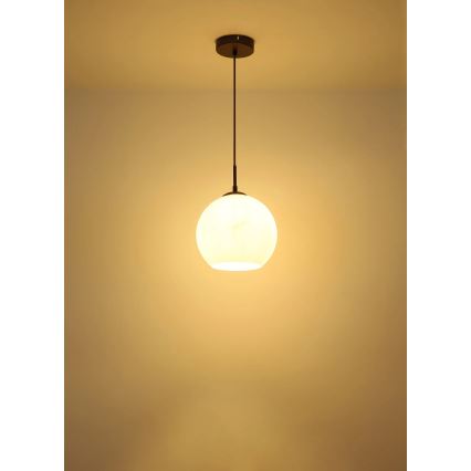 Globo - Hanglamp met kabel 1xE27/60W/230V diam. 25 cm