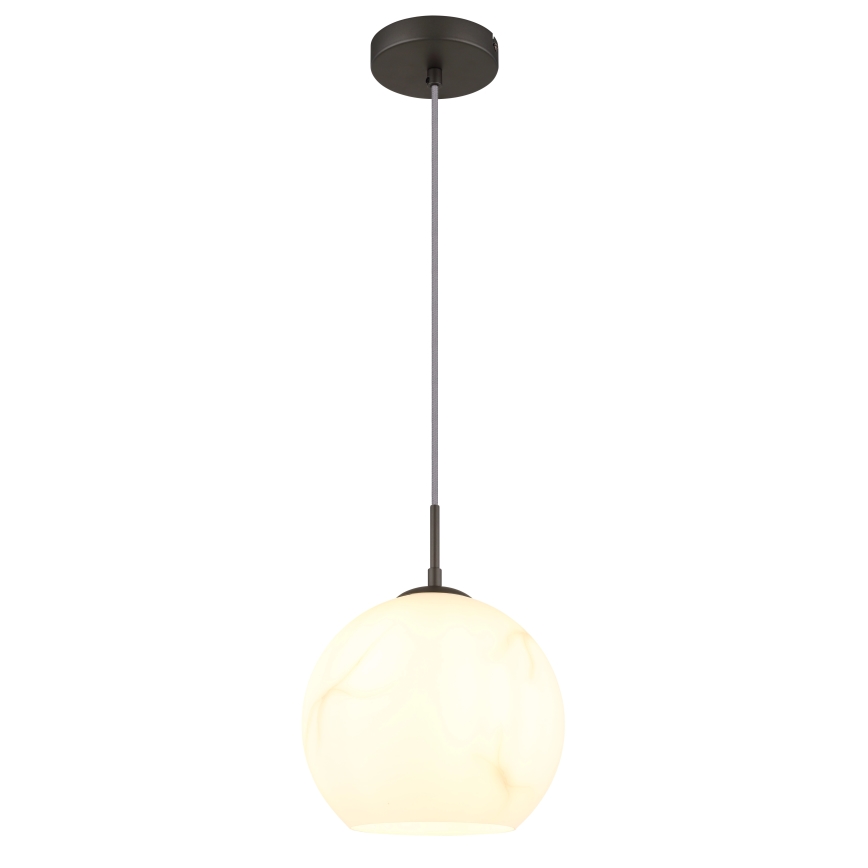 Globo - Suspension sur câble 1xE27/60W/230V Ø 25 cm