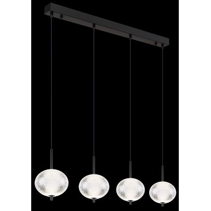 Globo - Suspension filaire 4xLED/5,75W/230V 3000/4500/6500K