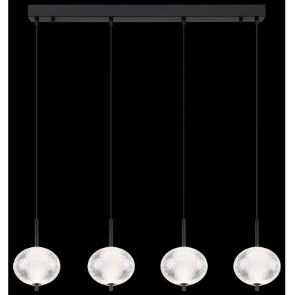 Globo - Suspension filaire 4xLED/5,75W/230V 3000/4500/6500K