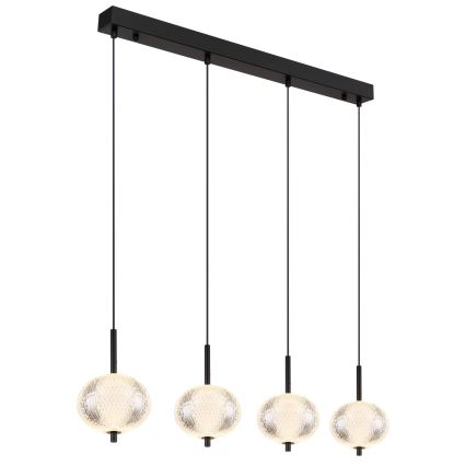 Globo - Suspension filaire 4xLED/5,75W/230V 3000/4500/6500K