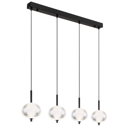 Globo - Suspension filaire 4xLED/5,75W/230V 3000/4500/6500K