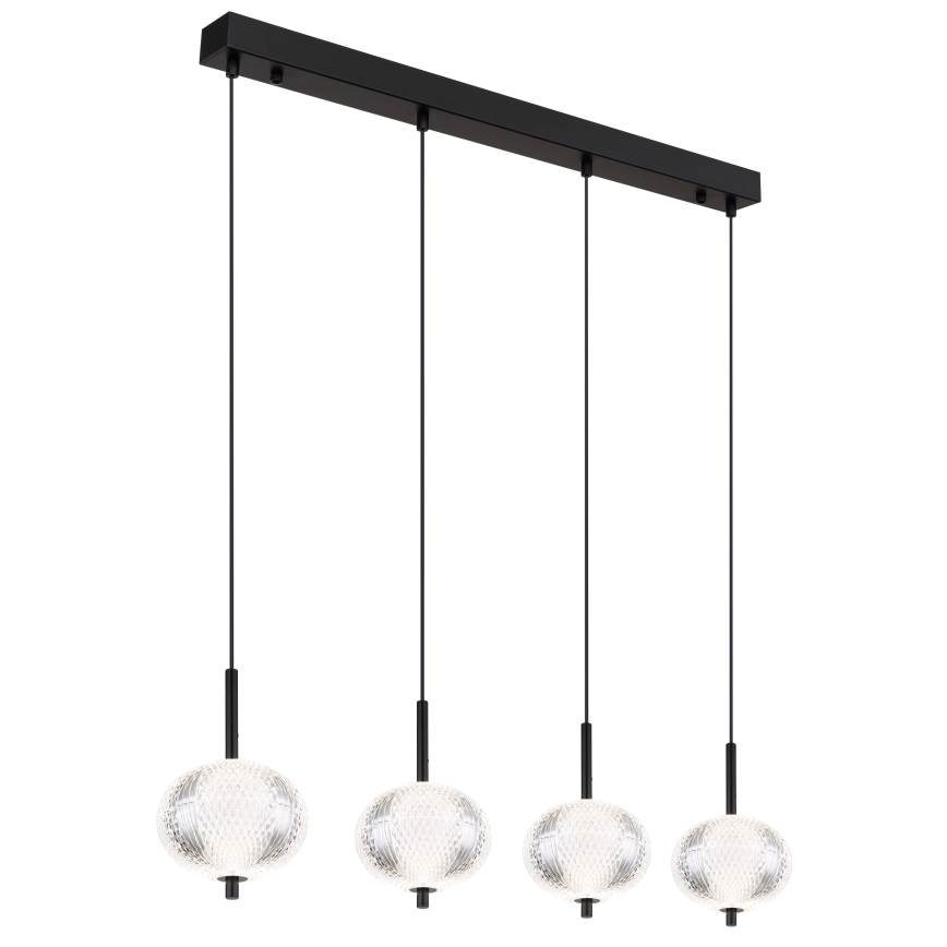 Globo - Suspension filaire 4xLED/5,75W/230V 3000/4500/6500K