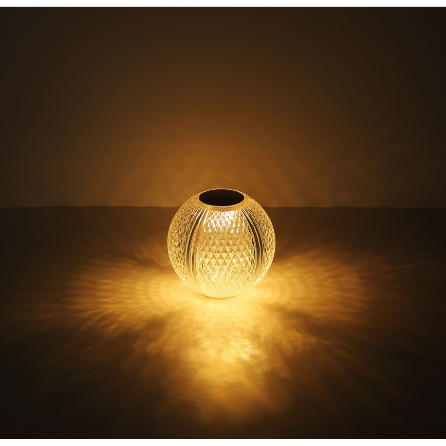 Globo - LED dimbare touch bureaulamp LED/2W/5V 1200 mAh USB helder