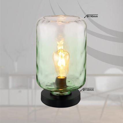 Globo - Tafellamp 1xE27/60W/230V groen