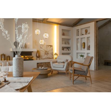 Globo - Suspension LED sur câble LED/24W/230V 3000K dorée