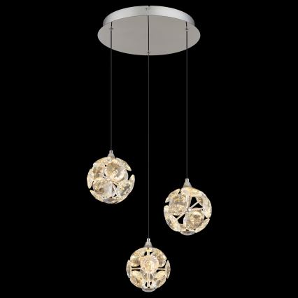 Globo - LED-hanglamp met kabel LED/24W/230V