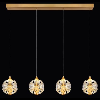 Globo - Suspension LED sur câble LED/32W/230V 3000K dorée