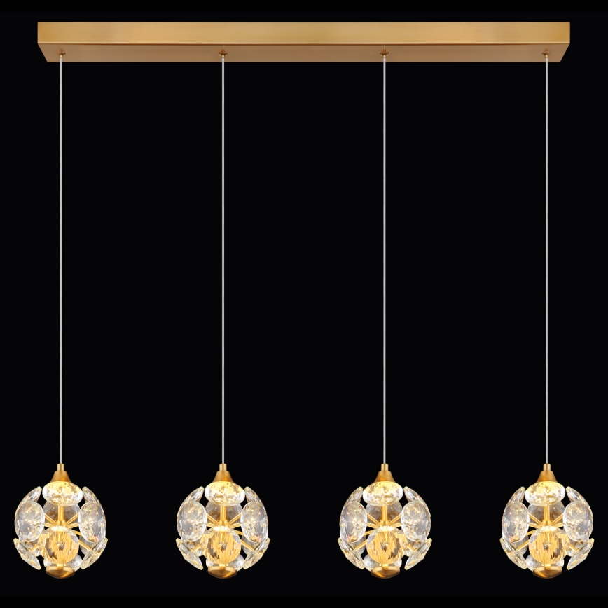 Globo - Suspension LED sur câble LED/32W/230V 3000K dorée
