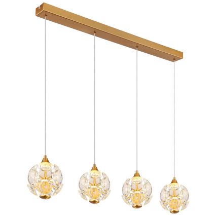 Globo - Suspension LED sur câble LED/32W/230V 3000K dorée