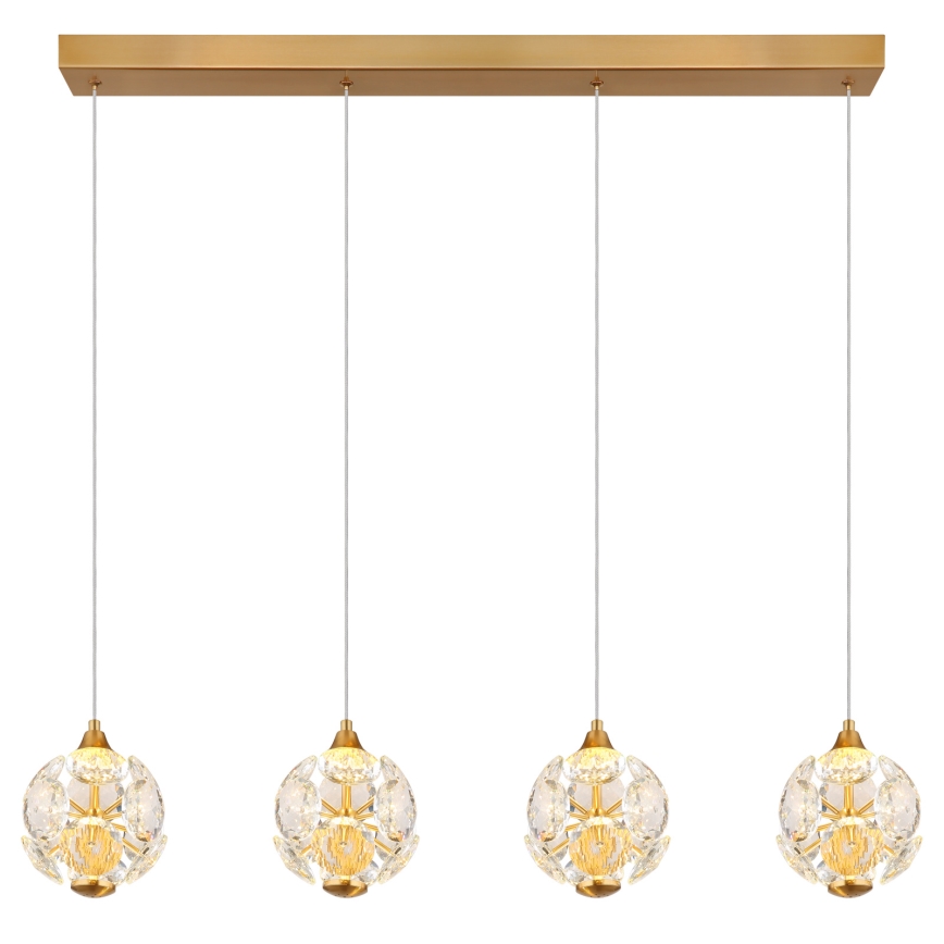 Globo - Suspension LED sur câble LED/32W/230V 3000K dorée