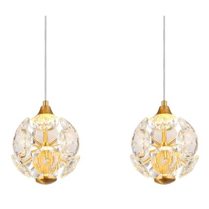 Globo - Suspension LED sur câble LED/32W/230V 3000K dorée