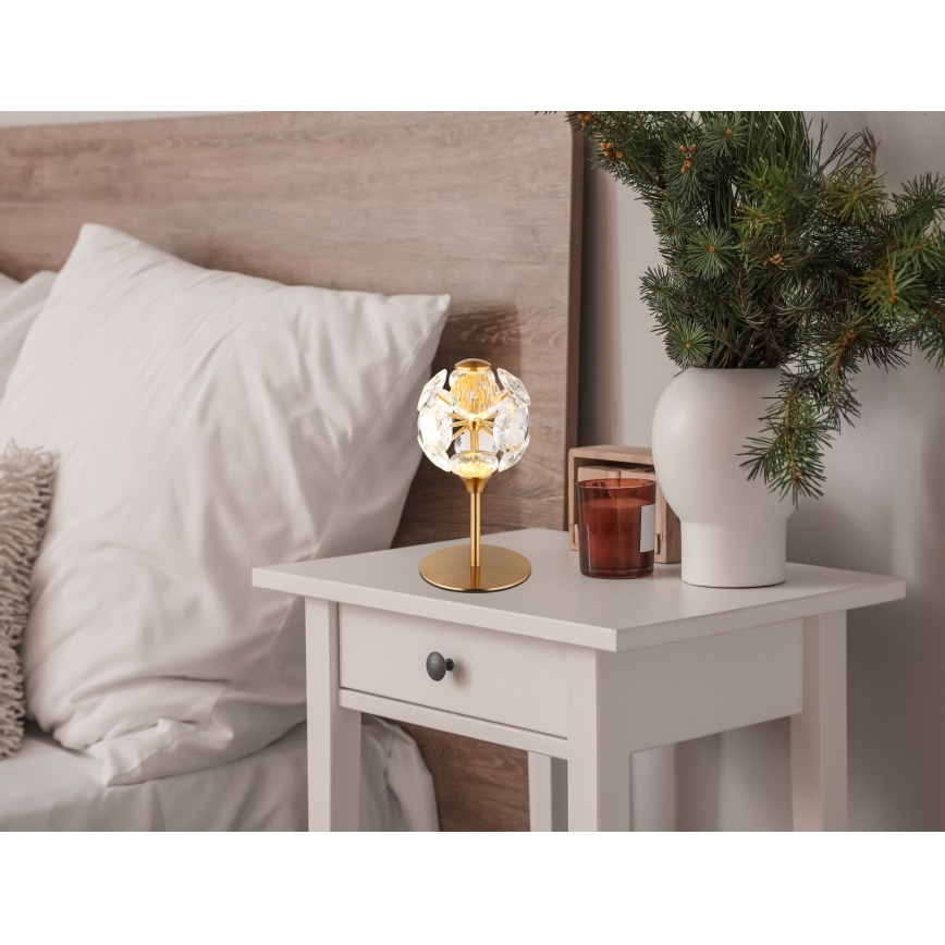Globo - LED tafellamp LED/8W/230V 3000K goudkleurig