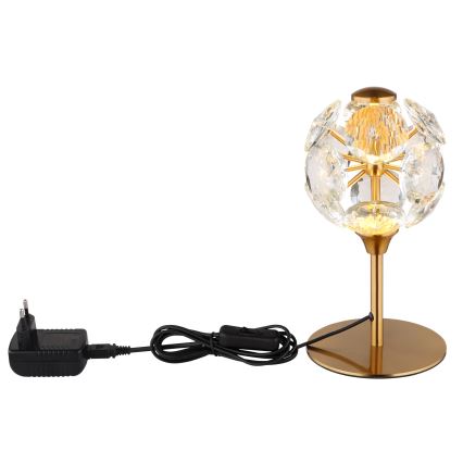 Globo - LED tafellamp LED/8W/230V 3000K goudkleurig