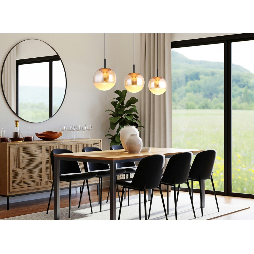 Globo - Suspension LED sur câble LED/20W/230V