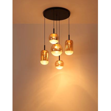 Globo - Lustre LED suspendu sur câble LED/35W/230V