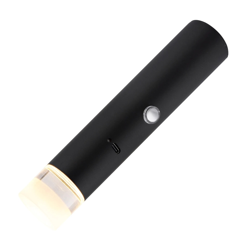 Globo - Lampe LED rechargeable tactile et à intensité variable 2 en 1 LED/2W/230/5V noir