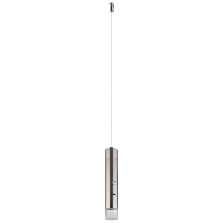 Globo - Dimbare aanraakgevoelige oplaadbare 2-in-1 LED-lamp LED/2W/230/5V mat chroom