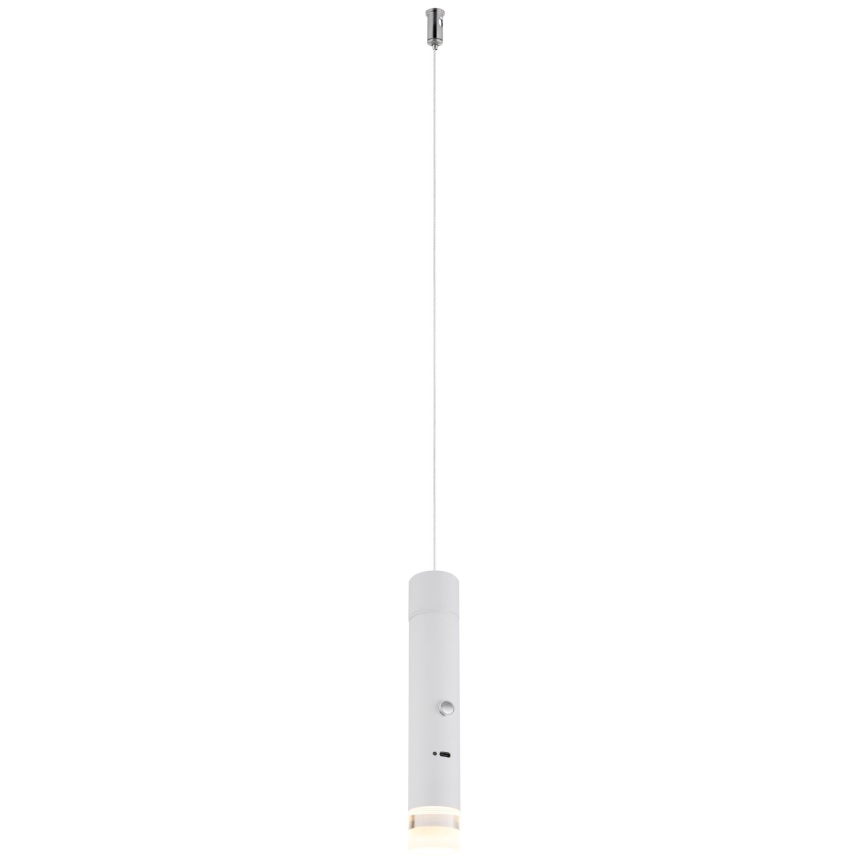 Globo - LED dimbare, oplaadbare lamp met aanraakbediening 2-in-1 LED/2W/230/5V wit