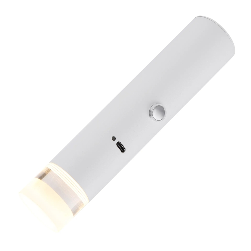 Globo - Lampe tactile dimmable rechargeable 2 en 1 LED/2W/230/5V blanche