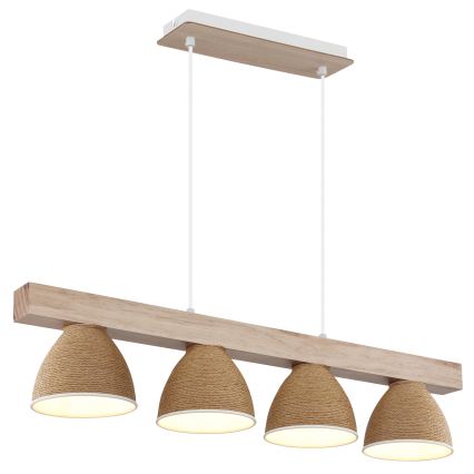 Globo - Hanglamp met kabel 4xE14/40W/230V