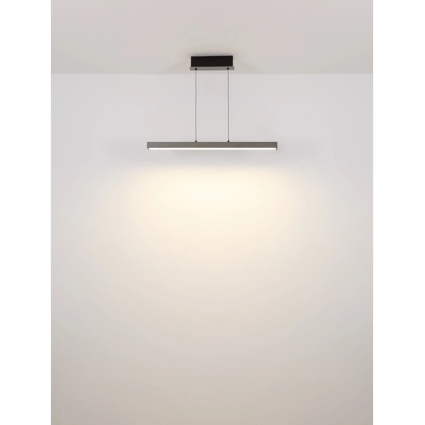Globo - Suspension LED dimmable à commande tactile sur câble LED/39W/230V 2700/4000/6000K gris
