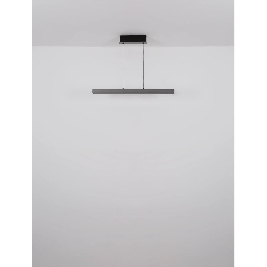 Globo - Suspension LED dimmable à commande tactile sur câble LED/39W/230V 2700/4000/6000K gris