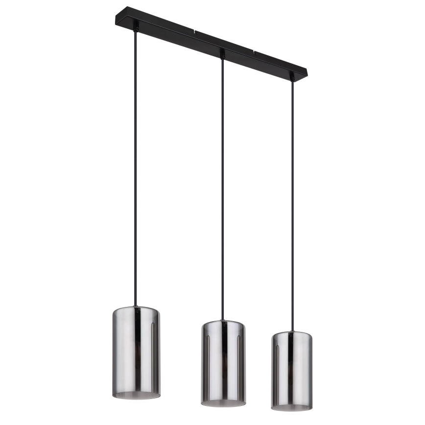 Globo - Hanglamp aan een koord 3xE14/25W/230V zwart