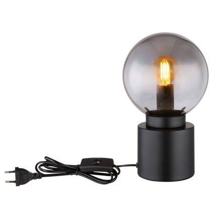 Globo - Lampe de table 1xE14/25W/230V noir