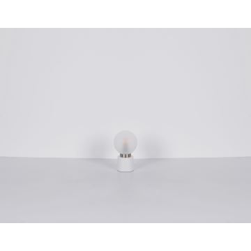 Globo - Lampe de table 1xE14/25W/230V blanc