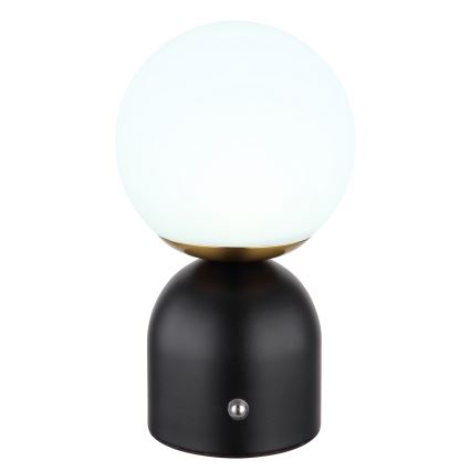 Globo - Lampe de table tactile à intensité variable LED/2,5W/3,7V 2700/4000/65000K 1800 mAh USB noir