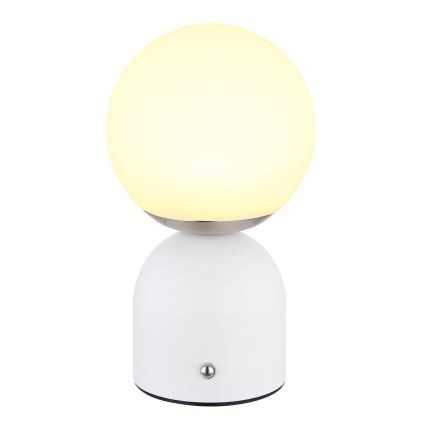 Globo - LED dimbare touch tafellamp LED/2,5W/3,7V 2700/4000/6500K 1800 mAh USB wit