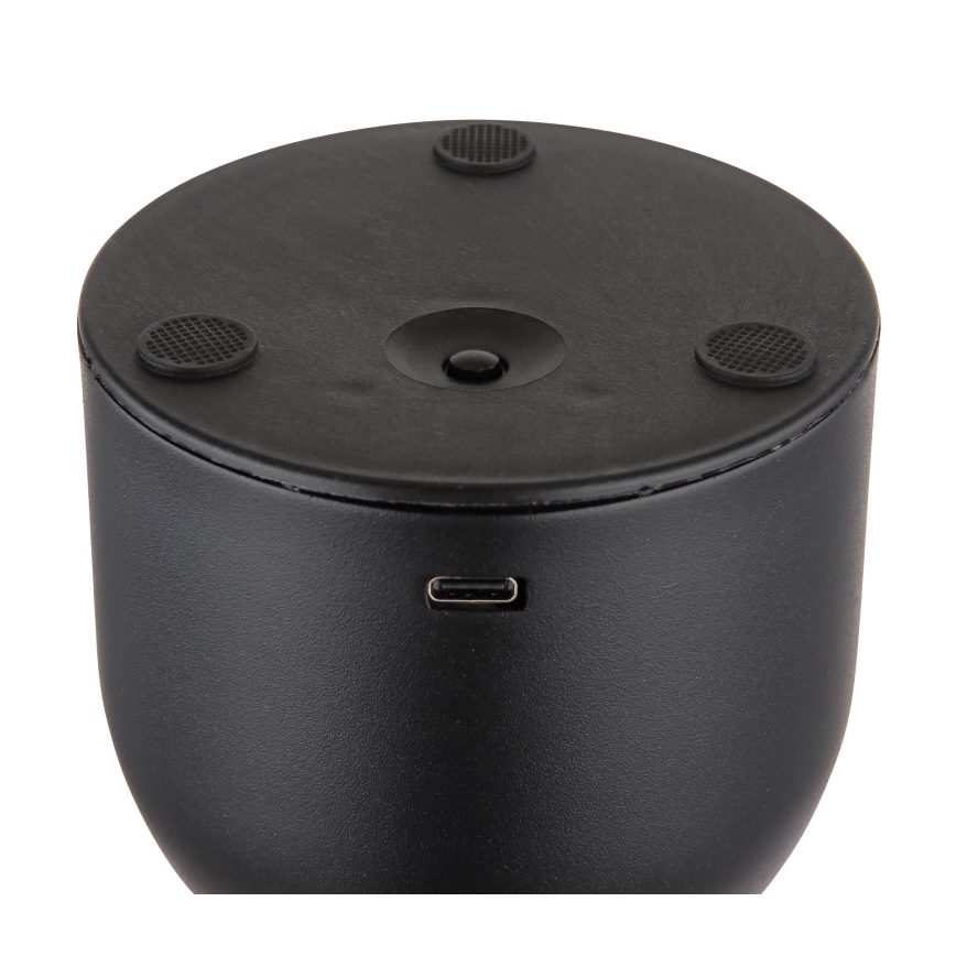 Globo - LED dimbare touch tafellamp LED/2,5W/3,7V 2700/4000/6500K 1800 mAh USB zwart