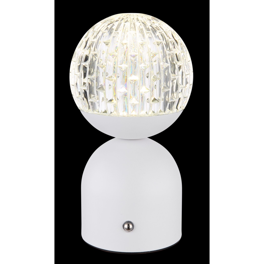 Globo - Dimbaar LED touch tafellampje LED/2W/5V 2700/4000/65000K 1800 mAh wit
