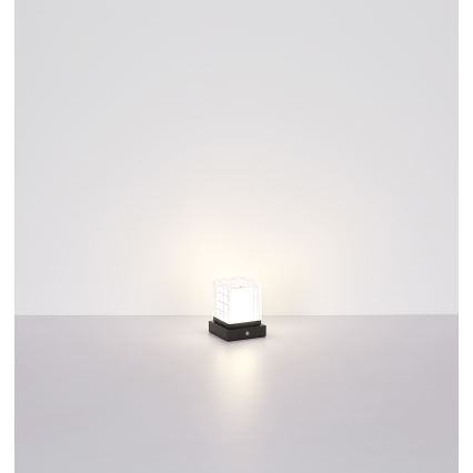 Globo - Lampe de table tactile à intensité variable LED/2,5W/3,7V 2700K/4000K/6500K 1800 mAh USB noir