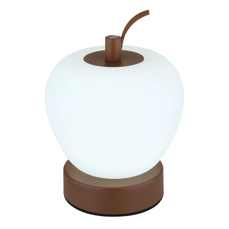 Globo - LED dimbare touch tafellamp LED/2W/3,7V 2700K/4000K/6500K 1200 mAh USB bruin