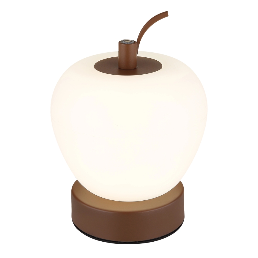 Globo - LED dimbare touch tafellamp LED/2W/3,7V 2700K/4000K/6500K 1200 mAh USB bruin